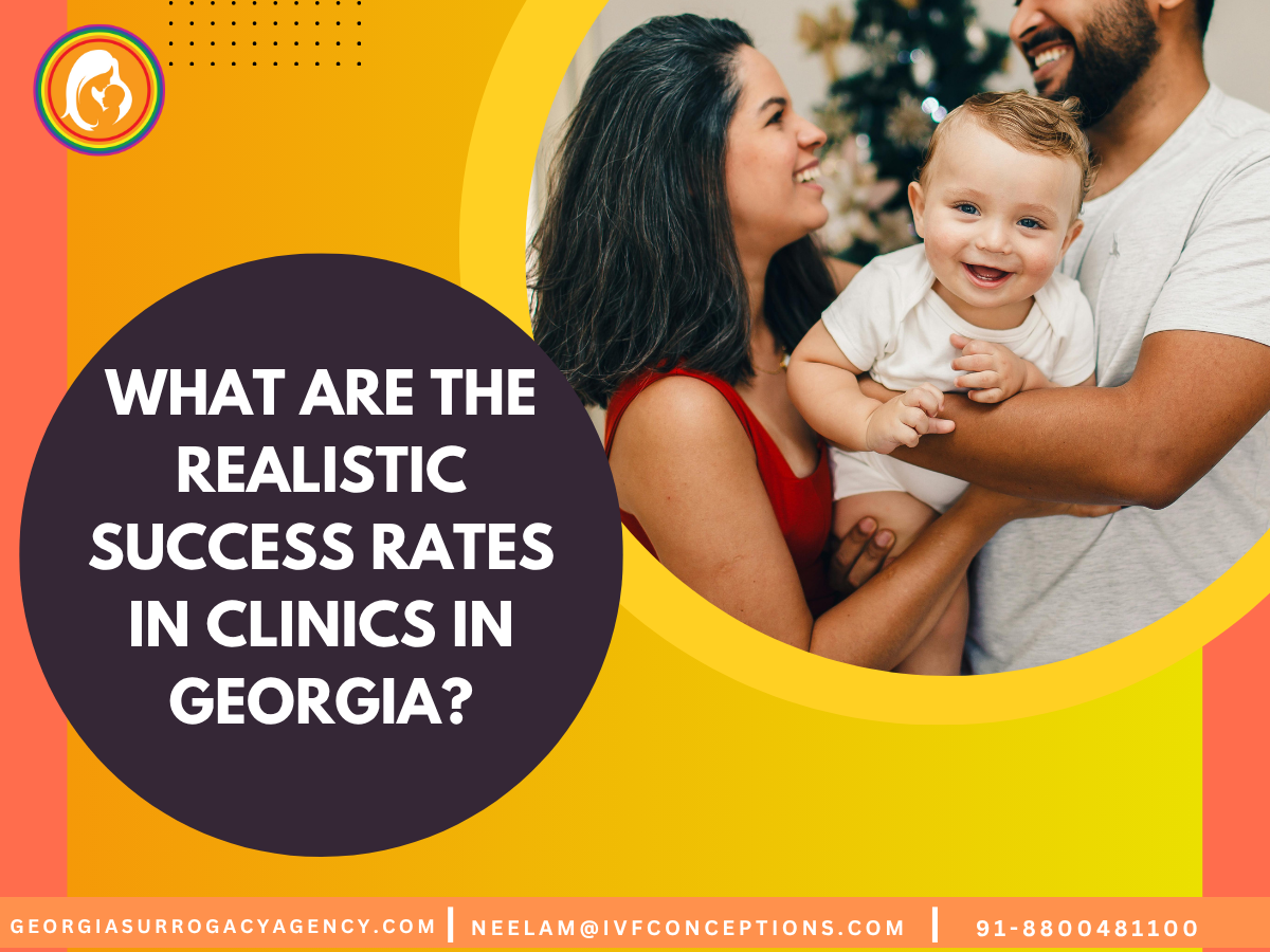 What are the realistic success rates in clinics in Georgia?