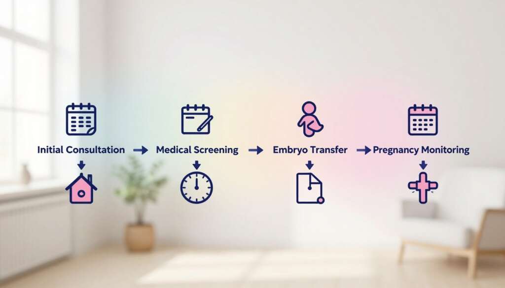 ivf surrogacy timeline
