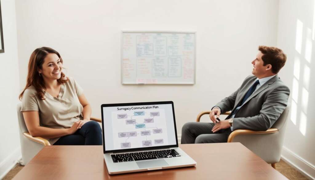 surrogacy communication plan