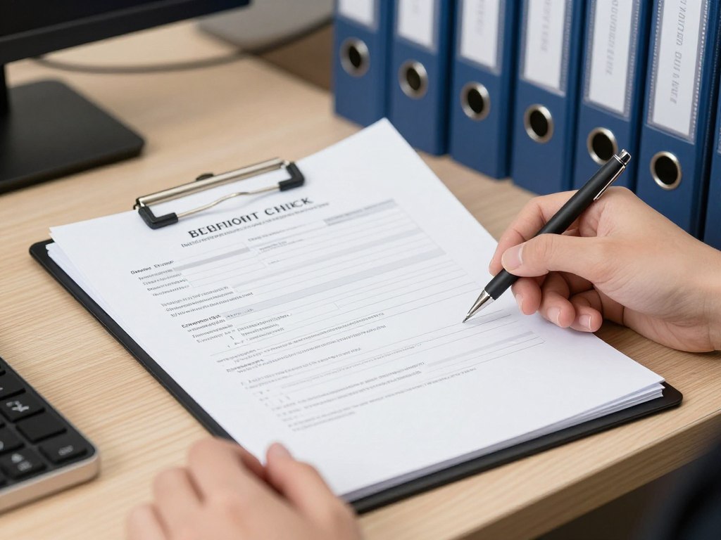 Background check documentation