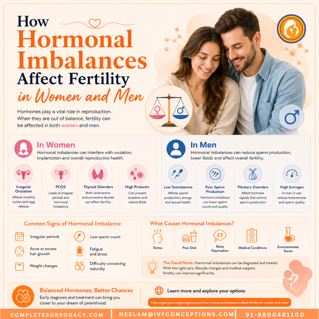 How Hormonal Imbalances Affect Fertility in Women and Men