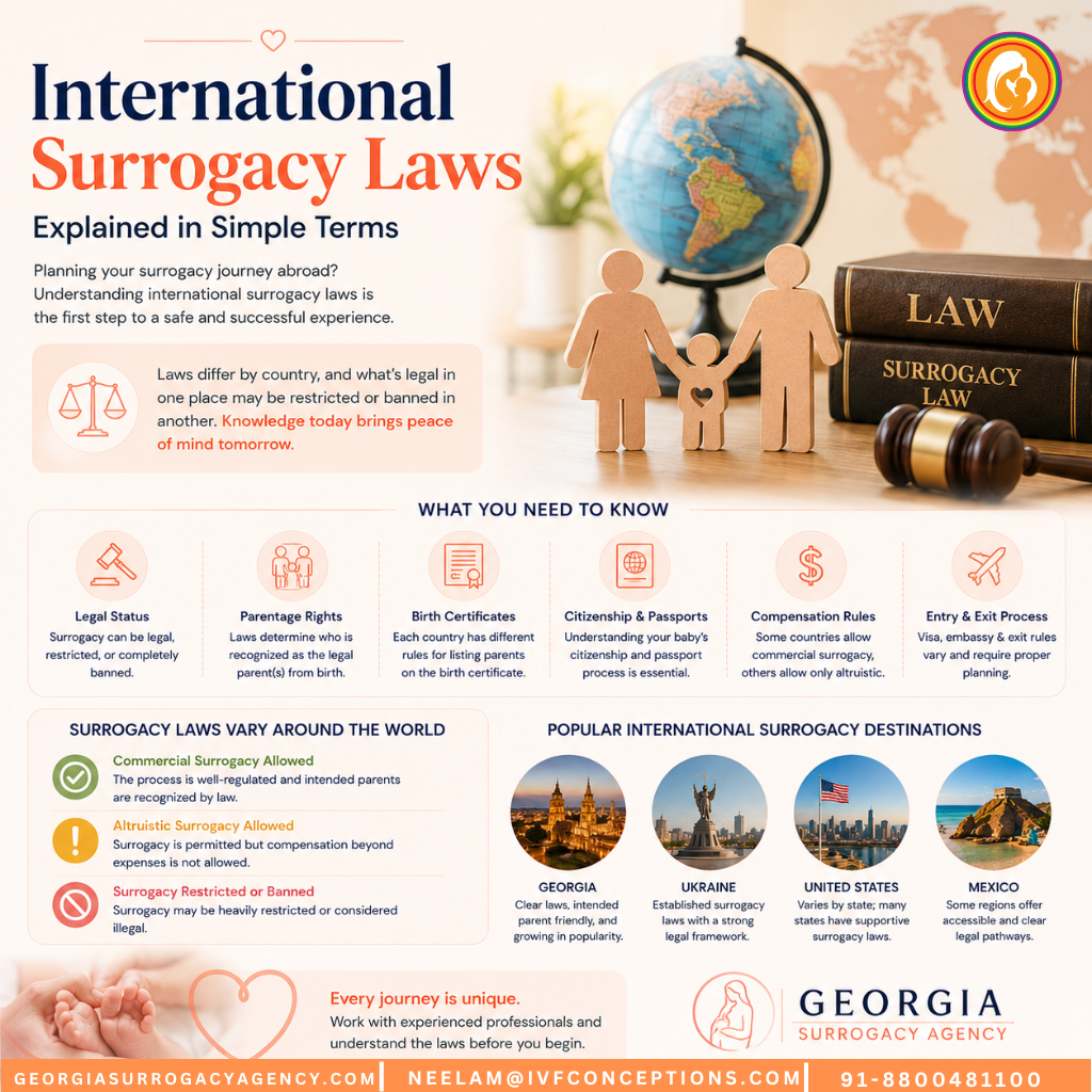 International Surrogacy Laws Explained in Simple Terms