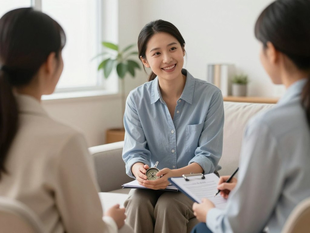 Psychological counseling session